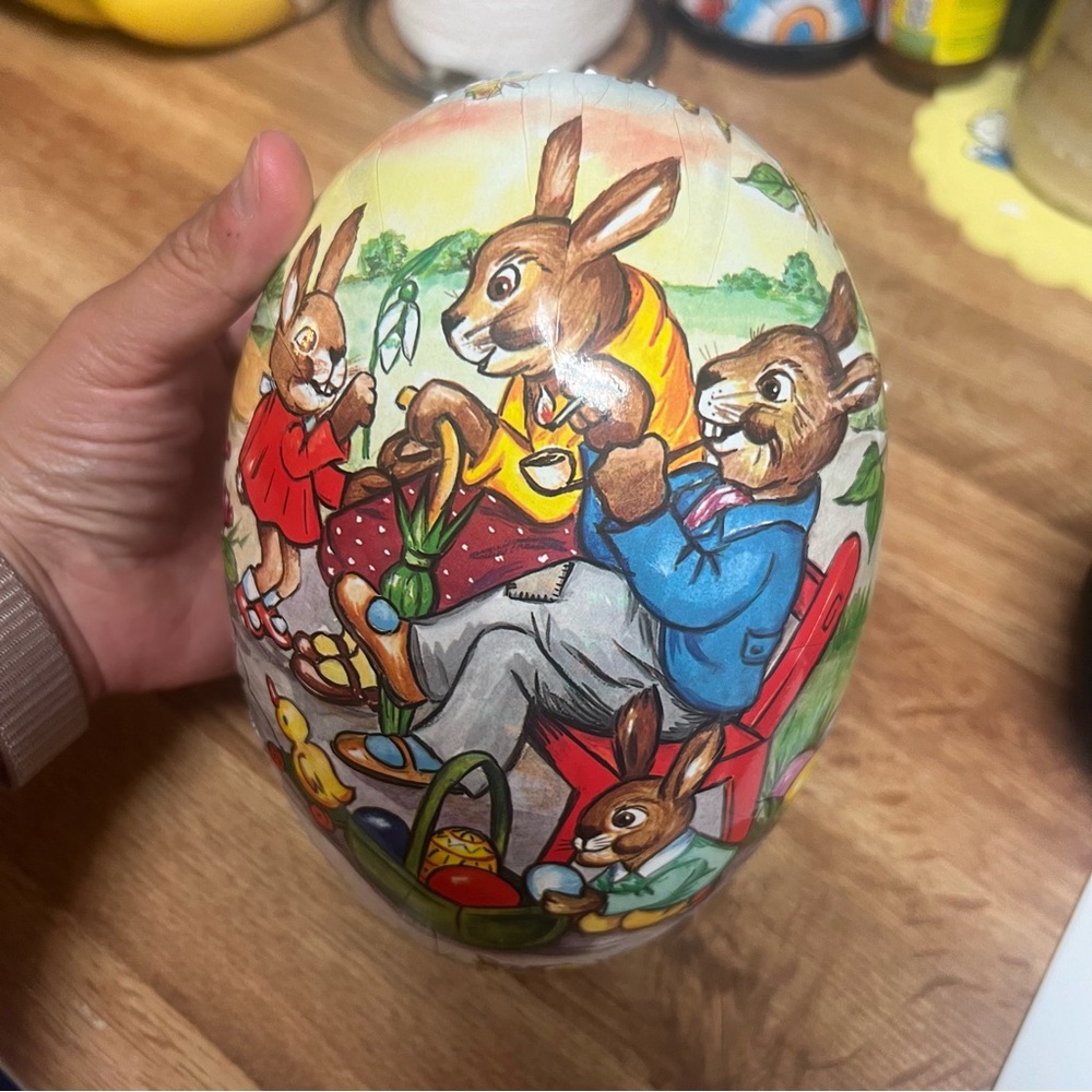 Vintage German Chocolate Egg
